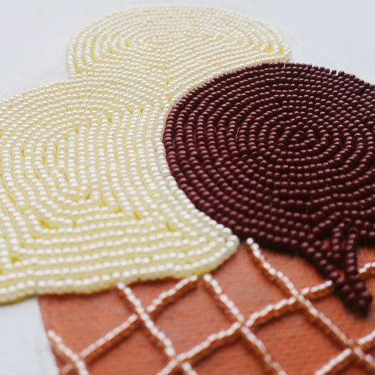 Vanilla and Chocolate ice cream