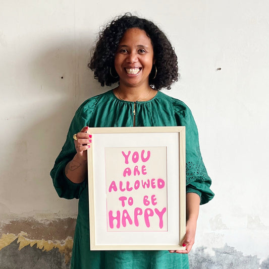 You are allowed to be happy