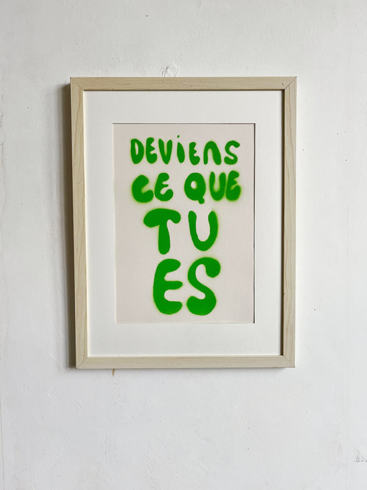 Deviens ce que tu es