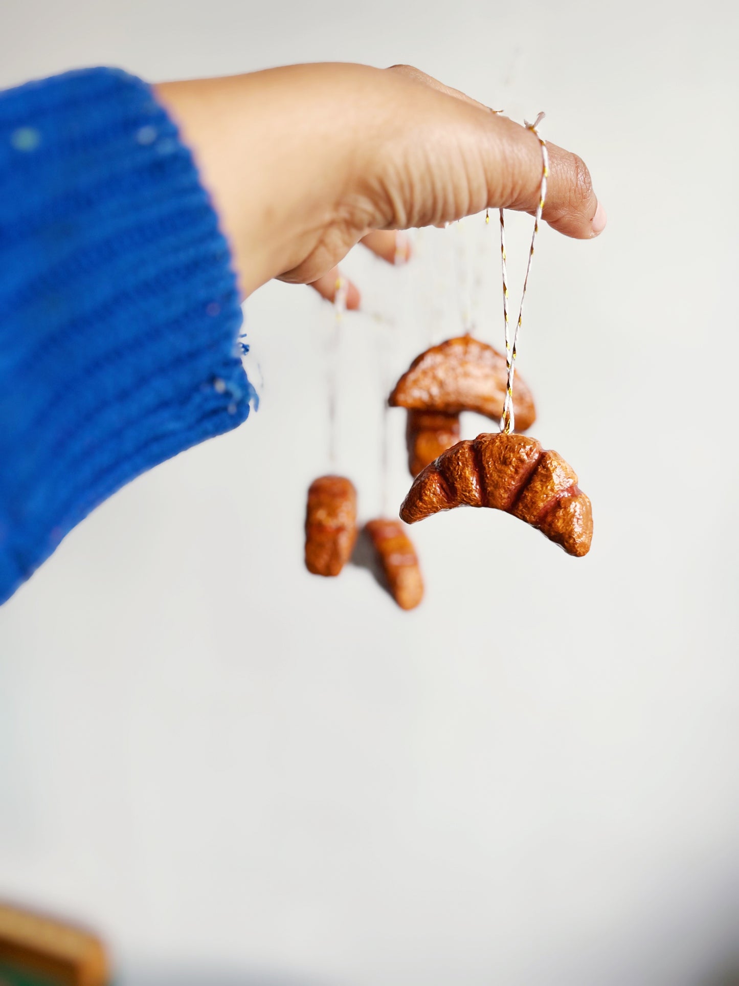 Croissants ornaments