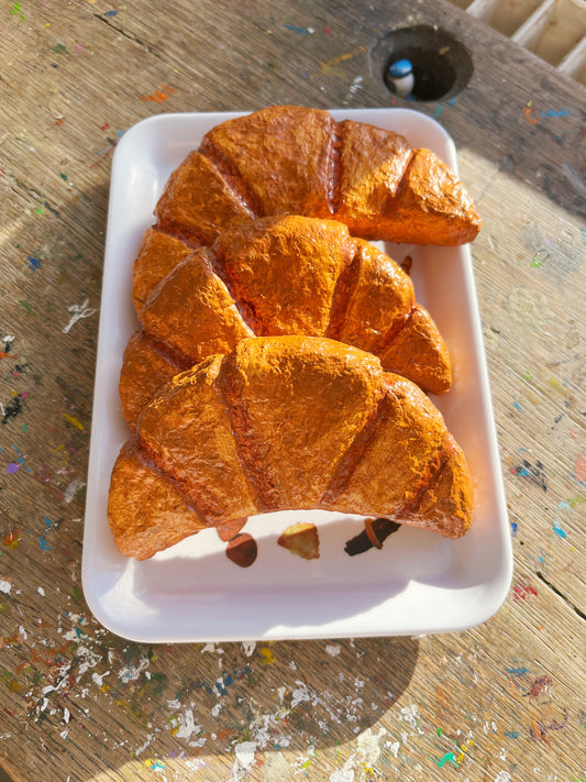 Lifesized croissants